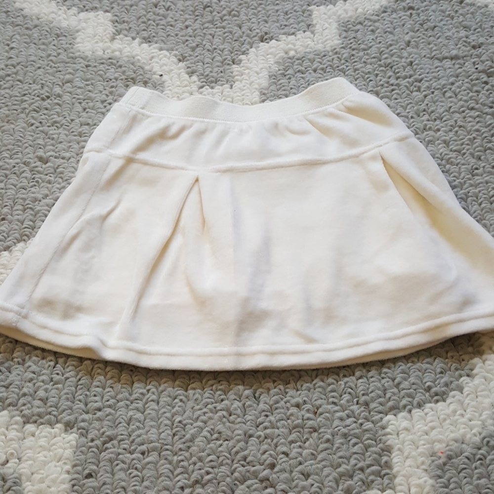 Toddler cream valour skort